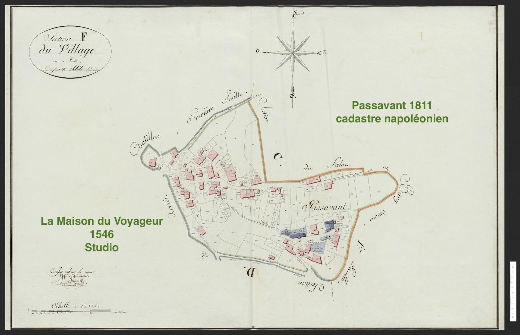 La Maison Du Voyageur 1546 Passavant Eksteriør bilde